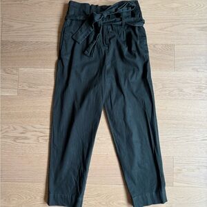 COS Black Tie-Waist Chinos